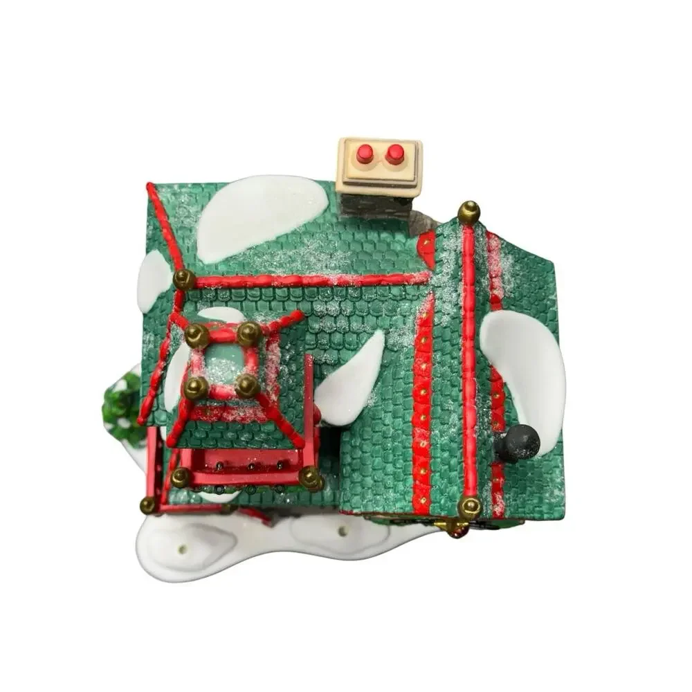 Dept 56 North Pole Series Glass Ornament Works 56396 Retired